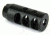 Tacfire 7.62/39mm 14-1 Left Hand Tpi Compact Size Muzzle Brake/Steel, Black MZ2002