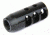 Tacfire 7.62/39mm 14-1 Left Hand Tpi Compact Size Muzzle Brake/Steel, Black MZ2002
