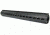 Tacfire 8 Angled AR-15 Carbon Fiber KeyMod Free Float Handguard, Black, 16.5in HG06-8A-16.5
