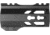 TacFire A.C.E Series KeyMod Free Float Handguard, 4in, Black, Small, HG21-4