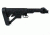 Tacfire AK 6 Position Stock Kit w/Buttpad, Black MAK007