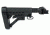 Tacfire AK 6 Position Stock Kit w/Buttpad, Black MAK007