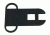 Tacfire AK Ambidextrous Dual Loop Sling Adaptor/Steel, Black MAK009