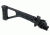 Tacfire AK Foldable Stock w/Sling Adaptor/Polymer, Black MAK008