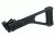 Tacfire AK Foldable Stock w/Sling Adaptor/Polymer, Black MAK008