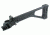 Tacfire AK Foldable Stock w/Sling Adaptor/Polymer, Black MAK008