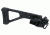 Tacfire AK Foldable Stock w/Sling Adaptor/Polymer, Black MAK008