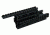 Tacfire Ak/Romanian &amp; Variants Tactical Quad Rail, Black HGAK-1