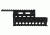 Tacfire Ak/Romanian &amp; Variants Tactical Quad Rail, Black HGAK-1