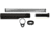 TacFire AR-15 Mil-Spec Buffer Tube Kit w/ QD End Plate, Black, Small, MAR047-D