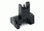 Tacfire AR Front Flip-Up Iron Sight/Spring-Loaded, Black IS006