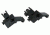 TacFire Offset Deployable Front and Rear Sight, 45 Degree Flip-Up/Spring Loaded, Black, IS003