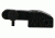 Tacfire AR Rear Flip-Up Iron Sight w/Dual Aperture/Spring-Loaded, Black IS007