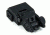 Tacfire AR Rear Same Plane/Low Profile Flip-Up Iron Sight, Black IS005