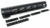 Tacfire AR10 Free Float Quad Rail/Detachable Rails/12in Rifle Length, Black HG03-308-12