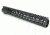 Tacfire AR10 Slim Keymod Free Float Clamp-On Style Hand Guard w/Detachable Rails/15in, Black HG02-308-15