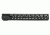 Tacfire AR10 Slim Keymod Free Float Clamp-On Style Hand Guard w/Detachable Rails/15in, Black HG02-308-15