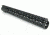 Tacfire AR10 Slim Keymod Free Float Clamp-On Style Hand Guard w/Detachable Rails/16.5in, Black HG02-308-16.5
