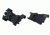 TacFire 45 Degree Offset Deployable Front and Rear Sight, Black, IS008B-45