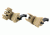 TacFire 45 Degree Offset Deployable Front and Rear Sight, Tan, IS008F-45