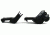 TacFire 45 Degree Offset Fixed Front and Rear Sight, Black, IS009