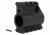 Tacfire AR15/.750 High Profile Gas Block/Mil-Spec/Alum. w/Pin &amp; Top/Bottom Rail, Black MAR003