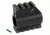 Tacfire AR15/.750 High Profile Gas Block/Mil-Spec/Alum. w/Pin &amp; Top/Bottom Rail, Black MAR003