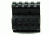 Tacfire AR15/.750 High Profile Quad Rail Barrel Mount/Gas Block/Alum. Glossy Finish, Clamp-On, Black MAR005-H