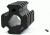 Tacfire AR15/.750 Low Pro Quad Rail Barrel Mount/Gas Block/Alum. Matte Finish, Black MAR004