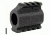 Tacfire AR15/.750 Low Profile Gas Block/Mil-Spec/Alum. w/Pin &amp; Top/Bottom Rail, Black MAR002