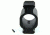 Tacfire AR15/.936 Low Profile Gas Block/Mil-Spec/Alum. w/Pin &amp; Top/Bottom Rail, Black MAR002-BB