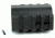 Tacfire AR15/.936 Low Profile Gas Block/Mil-Spec/Alum. w/Pin &amp; Top/Bottom Rail, Black MAR002-BB