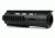 Tacfire AR15 Carbon Fiber Free Float Hand Guard/Detachable Rails/Carbine Length 7in, Black HG06-7