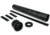 Tacfire AR15 Carbon Fiber Free Float Hand Guard/Detachable Rails/Extra Length 15in, Black HG06-15