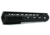 Tacfire AR15 Carbon Fiber Free Float Hand Guard/Detachable Rails/Rifle Length 12in, Black HG06-12