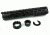 Tacfire AR15 Carbon Fiber Free Float Hand Guard/Detachable Rails/Rifle Length 12in, Black HG06-12