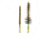 Tacfire AR15 Chamber Brushes, 2 Pack8-32 Threads, Black TL014