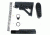 Tacfire AR15 Commercial Buffer Tube Kit w/6 Position Stock &amp; Buttpad, Black MAR051