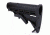 Tacfire AR15 Commercial M4 Style 6 Position Stock, Black MAR083