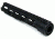 Tacfire AR15 Free Float Quad Rail/Detachable Rails/12in Rifle Length, Black HG03-12