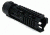 Tacfire AR15 Free Float Quad Rail/Detachable Rails/7in Carbine Length, Black HG03-7