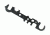 Tacfire AR15/M4/AR10 Combo Wrench Tool, Black, TL019