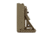 Tacfire AR15 Mil-Spec Premium Style 6-Position Stock W/QD Sling Swivel/Butt Pad, Tan, MAR082S-T
