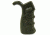 Tacfire AR15 Pistol Grip/Od Green, Slide Off Bottom, Black PGAR-OD