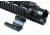 Tacfire AR15 Slim Clamp-On Free Float Quad Rail 12in/Rifle Length, Black HG04-12