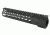 Tacfire AR15 Slim Keymod Free Float Clamp-On Style Hand Guard w/Detachable Rails/12in, Black HG02-12