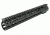 Tacfire AR15 Slim Keymod Free Float Clamp-On Style Hand Guard w/Detachable Rails/15in, Black HG02-15