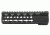 Tacfire AR15 Slim Keymod Free Float Clamp-On Style Hand Guard w/Detachable Rails/7in, Black HG02-7