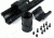 Tacfire AR15 Ultra-Slim Clamp-On Free Float Quad Rail 15in/Extra Length, Version 2, Black HG07-15