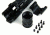 Tacfire AR15 Ultra-Slim Clamp-On Free Float Quad Rail 7in/Carbine Length, Version 2, Black HG07-7